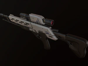 viper sniper rifle 3D Model