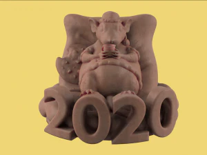 rat 2020 3d print model 3D Print Model