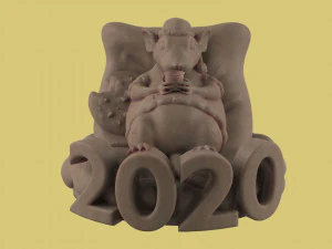 rat 2020 3d print model 3D Print Model