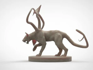 panther sneaks up 3d 3D Print Model