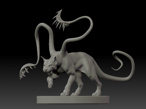 panther sneaks up 3d 3D Принт Модель