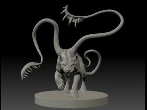 panther sneaks up 3d 3D Print Model