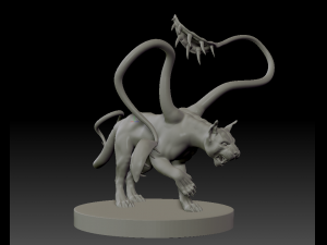 panther sneaks up 3d 3D Принт Модель