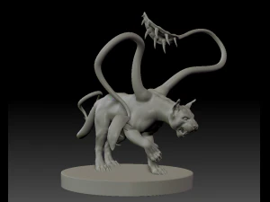 panther sneaks up 3d 3D Print Model