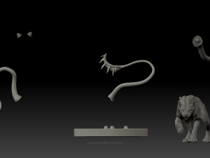 panther sneaks up 3d 3D Принт Модель