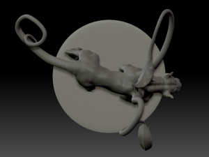 panther sneaks up 3d 3D Принт Модель