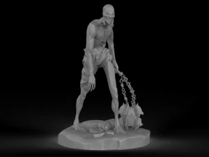 monster 3D Print Model