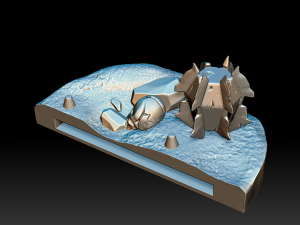 monster 3D 打印模型