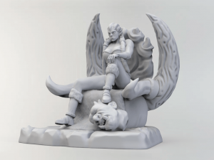 troll queen 3D Baskı Modeli