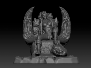 troll queen 3D Baskı Modeli