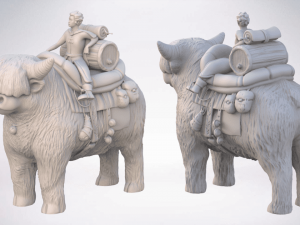wanderer 1 role characters collection 1 3D Print Model