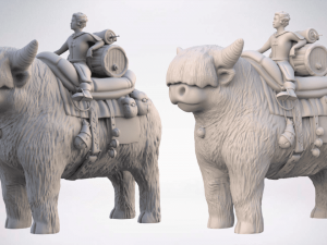 wanderer 1 role characters collection 1 3D Print Model