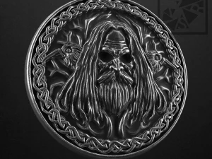 skandinavischer Anh&auml;nger 3D Druckmodell