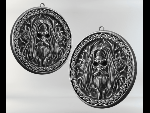 scandinavian pendant Model Cetak 3D