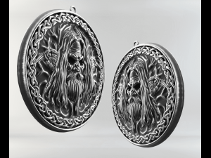 scandinavian pendant Model Cetak 3D