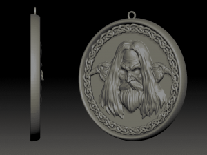scandinavian pendant Model Cetak 3D