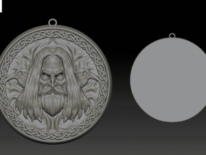 scandinavian pendant Model Cetak 3D