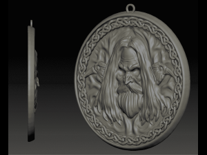 scandinavian pendant Model Cetak 3D