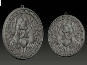 scandinavian pendant Model Cetak 3D