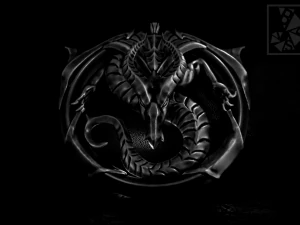 pendant in the shape of a dragon 3D Print Model
