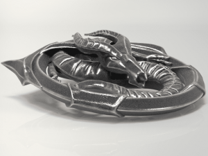 pendant in the shape of a dragon 3D-Druckmodell