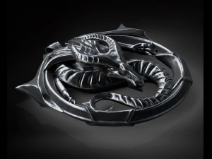 pendant in the shape of a dragon 3D-Druckmodell