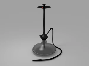 black hookah 3D Model