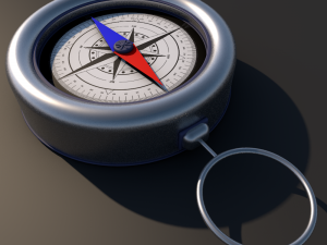 compass 3D 모델