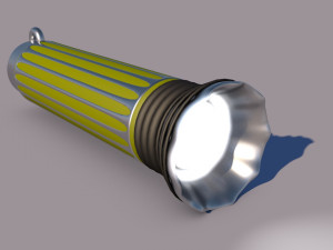 flashlight Model 3D