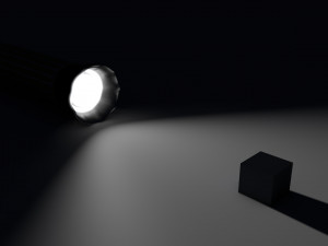 flashlight Model 3D