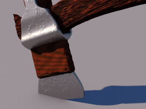axe Modèle 3D
