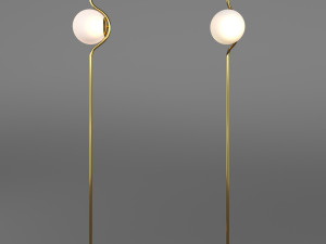 floor lamp le vita Modelo 3D
