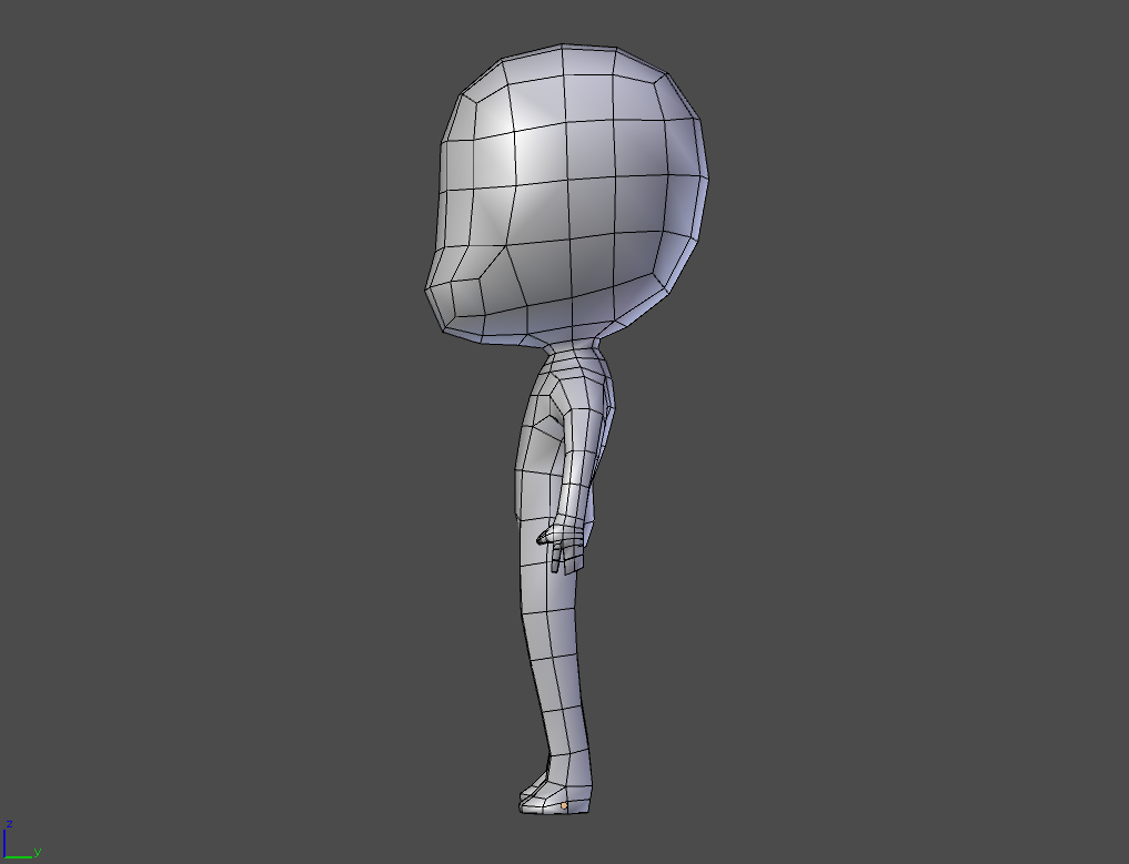 Chibi 3d Boy 3d Model In Cartoon 3dexport