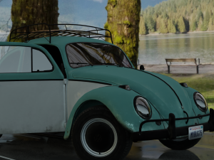 classic car 3D 모델