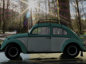 classic car Modèle 3D
