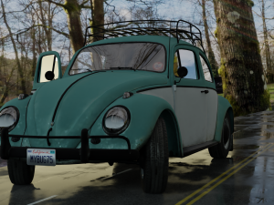 classic car Modèle 3D
