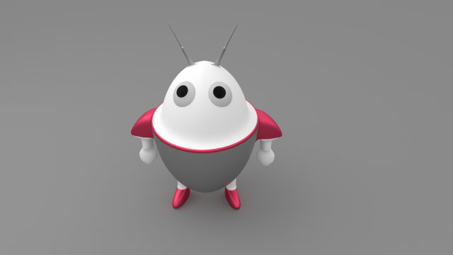 boll robo Modelo 3D .c4d .max .obj .3ds .fbx .stl .blend 