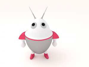 boll robo Modelo 3D