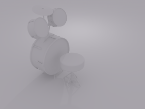 drum 3D Модель