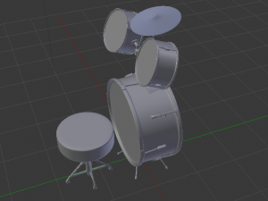 drum 3D Модель