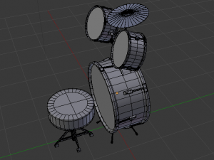 drum 3D Модель