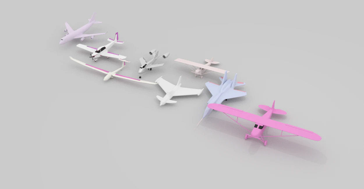 flight pack 3D Model .c4d .max .obj .3ds .fbx .stl .blend 