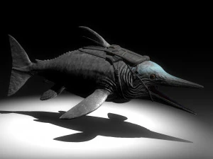 dolphin dinosaur 3D Model