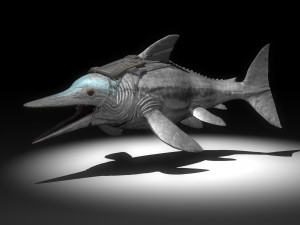 dolphin dinosaur 3D 모델