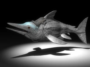 dolphin dinosaur 3D Model