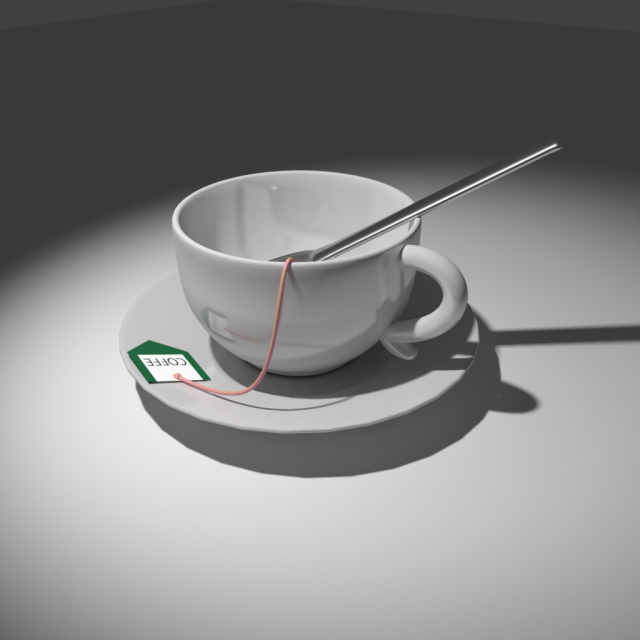 cup of coffe 3D मॉडल .c4d .max .obj .3ds .fbx .stl .blend 