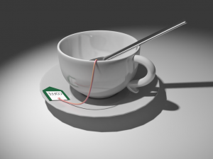 cup of coffe 3D मॉडल