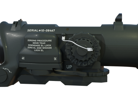 Peephole Mirilla 3Dモデル