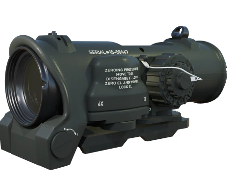 Peephole Mirilla 3D Model