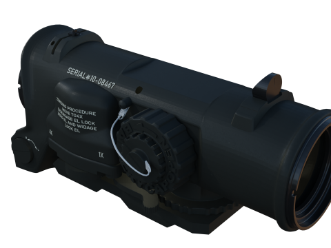 Peephole Mirilla 3Dモデル